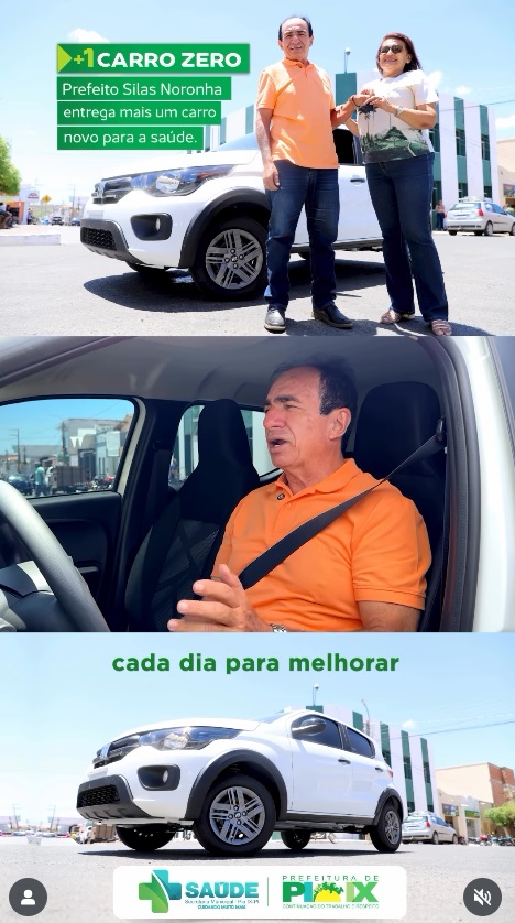   Secretaria Municipal de Saúde entrega mais um veículo para a população